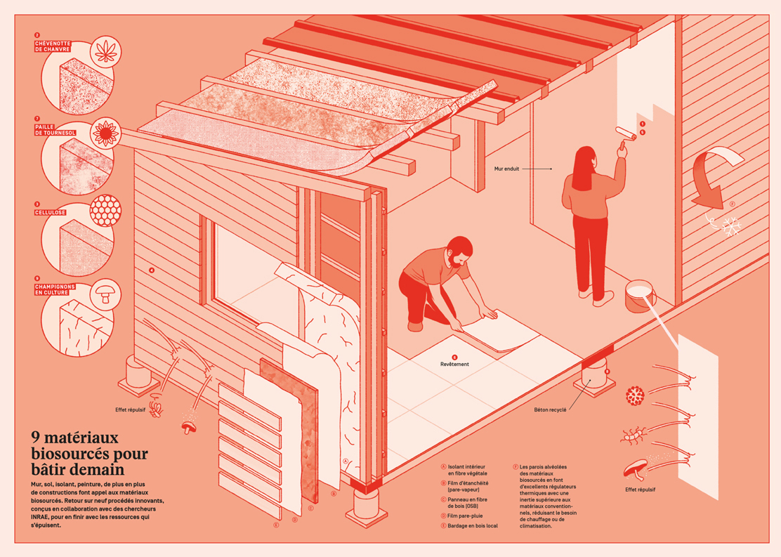 Construire un autre bâtiment : les matériaux biosourcés, une révolution silencieuse qui transforme le secteur du bâtiment